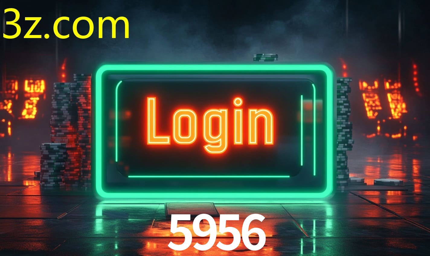 5956